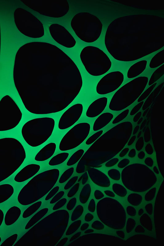 Medium Size All Green UV Stretch Decor Hire Bundle