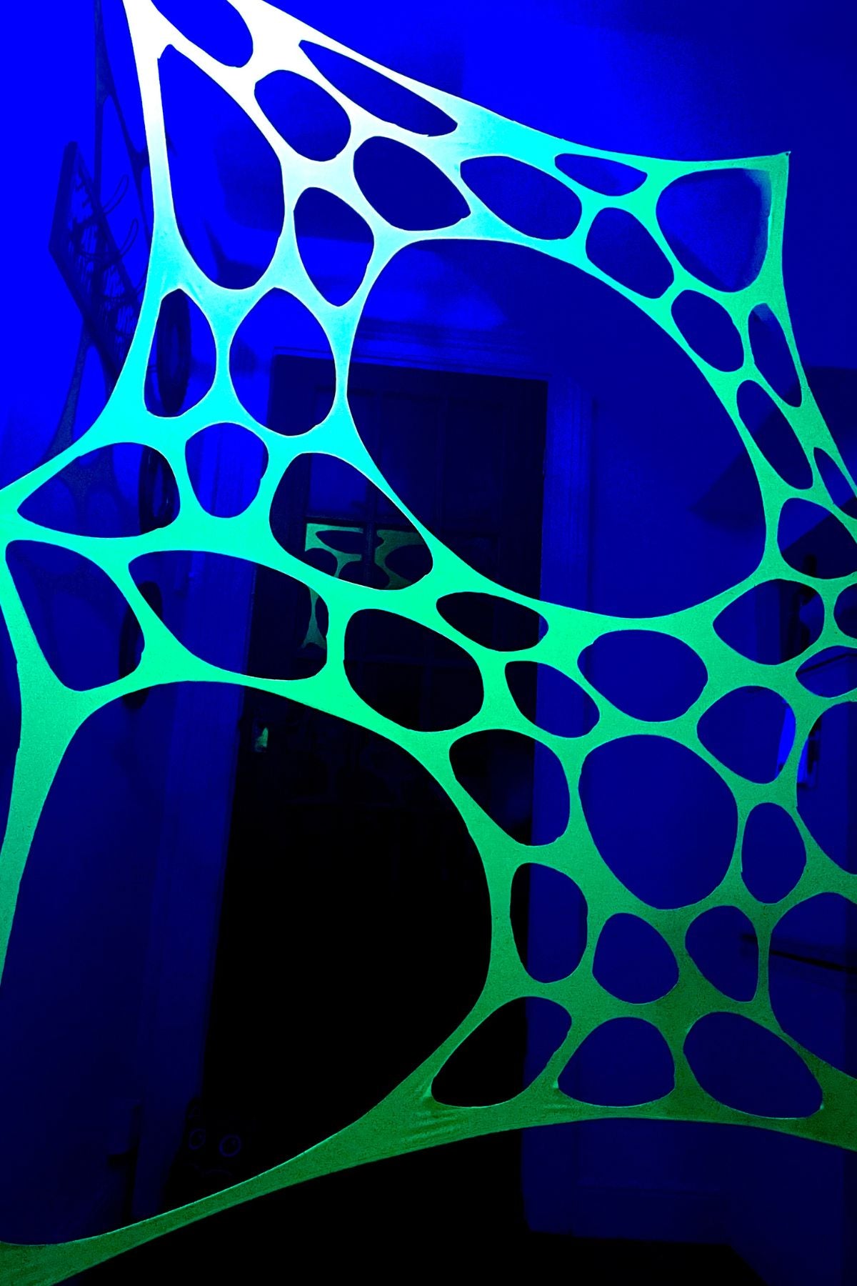 Medium Size All Green UV Stretch Decor Hire Bundle