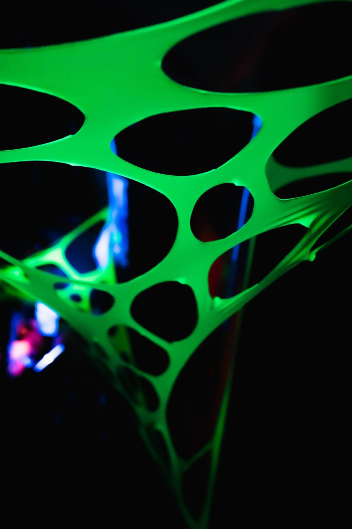 Medium Size All Green UV Stretch Decor Hire Bundle