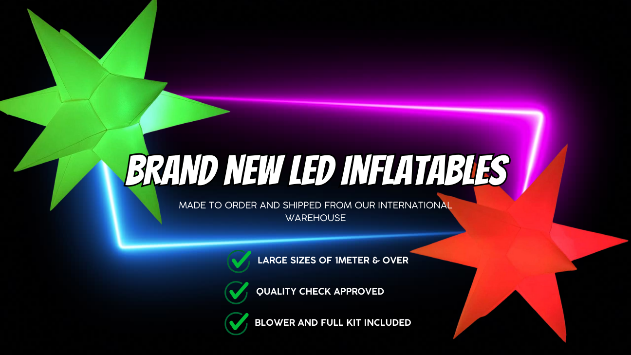 Load video: LED Neon Party inflatable decorations for events