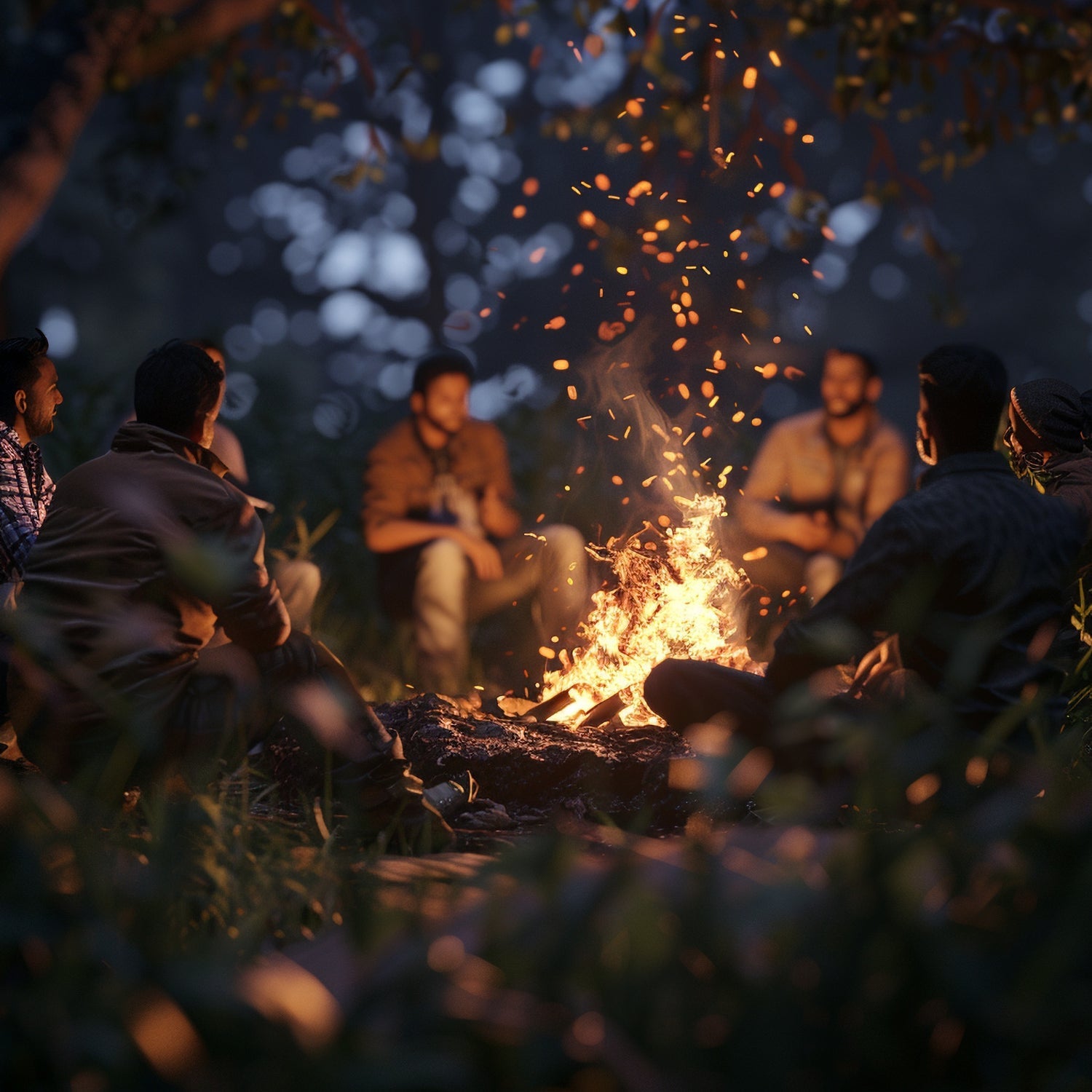 Glowing Nights: DIY Festival Campsite Decor with UV Magic