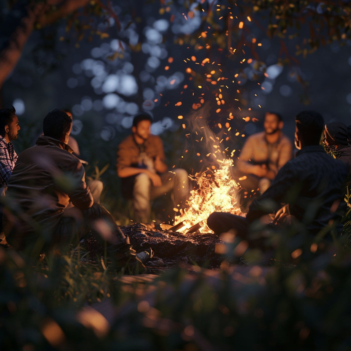 Glowing Nights: DIY Festival Campsite Decor with UV Magic