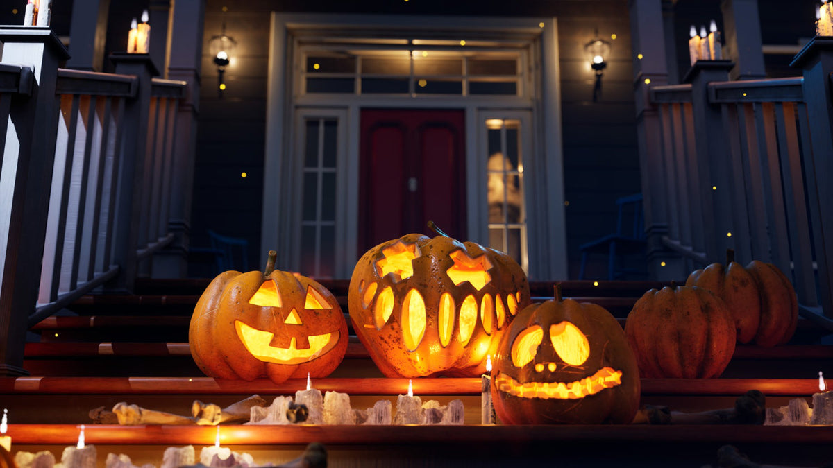 Outdoor Yard Displays & Haunted Paths: Creating Eye-Catching Halloween Exteriors