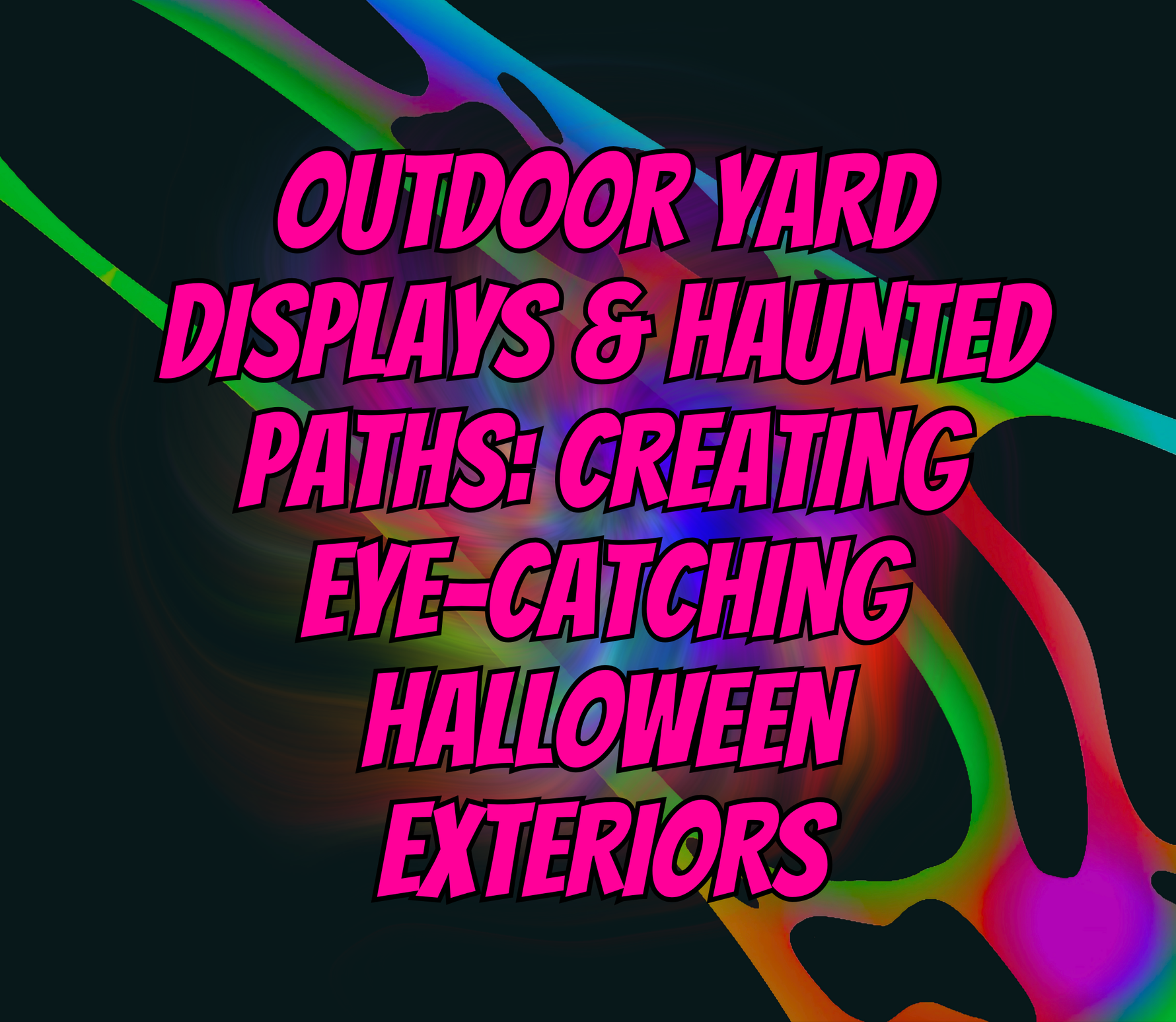outdoor halloween decorations