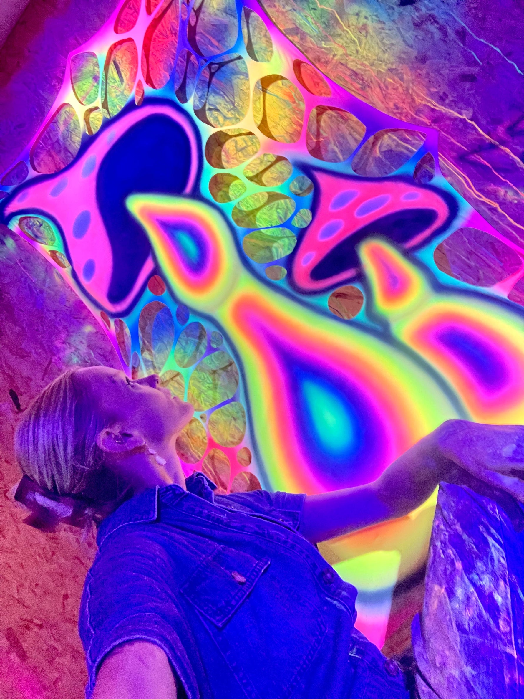 Radiant Spaces: Transforming Homes with UV Tapestries & Unique Paintings