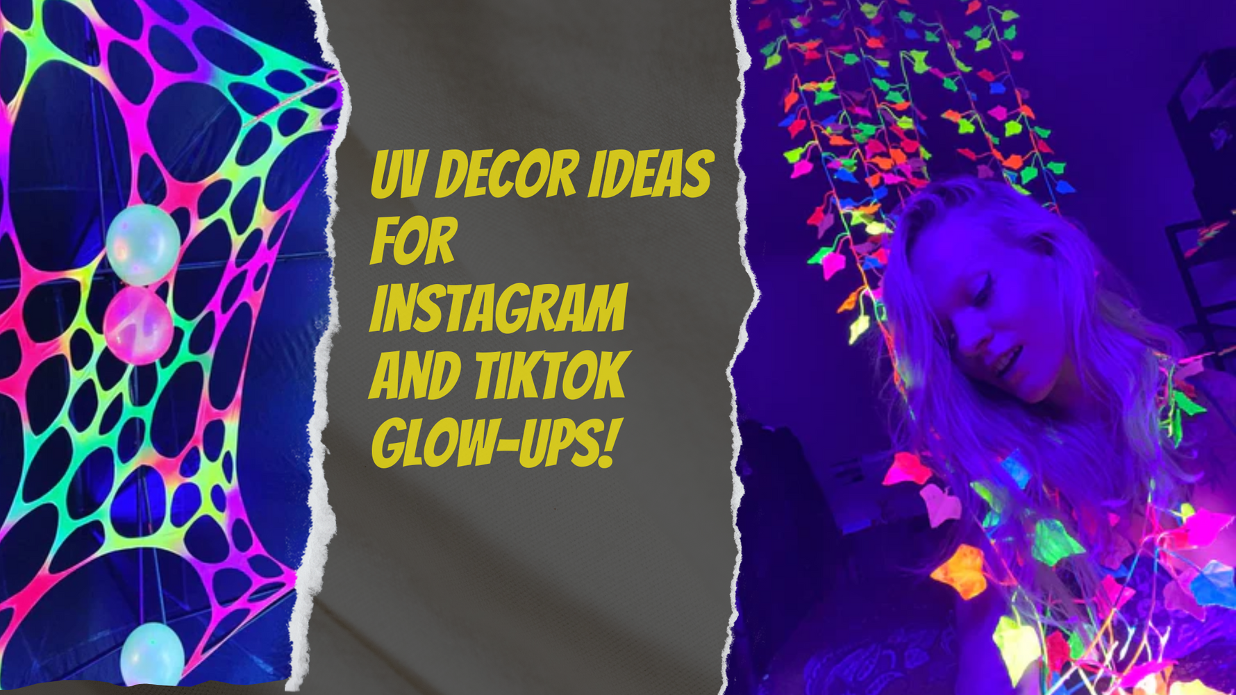 Light Up Your Feed: UV Reactive Decor Ideas for Instagram and TikTok!