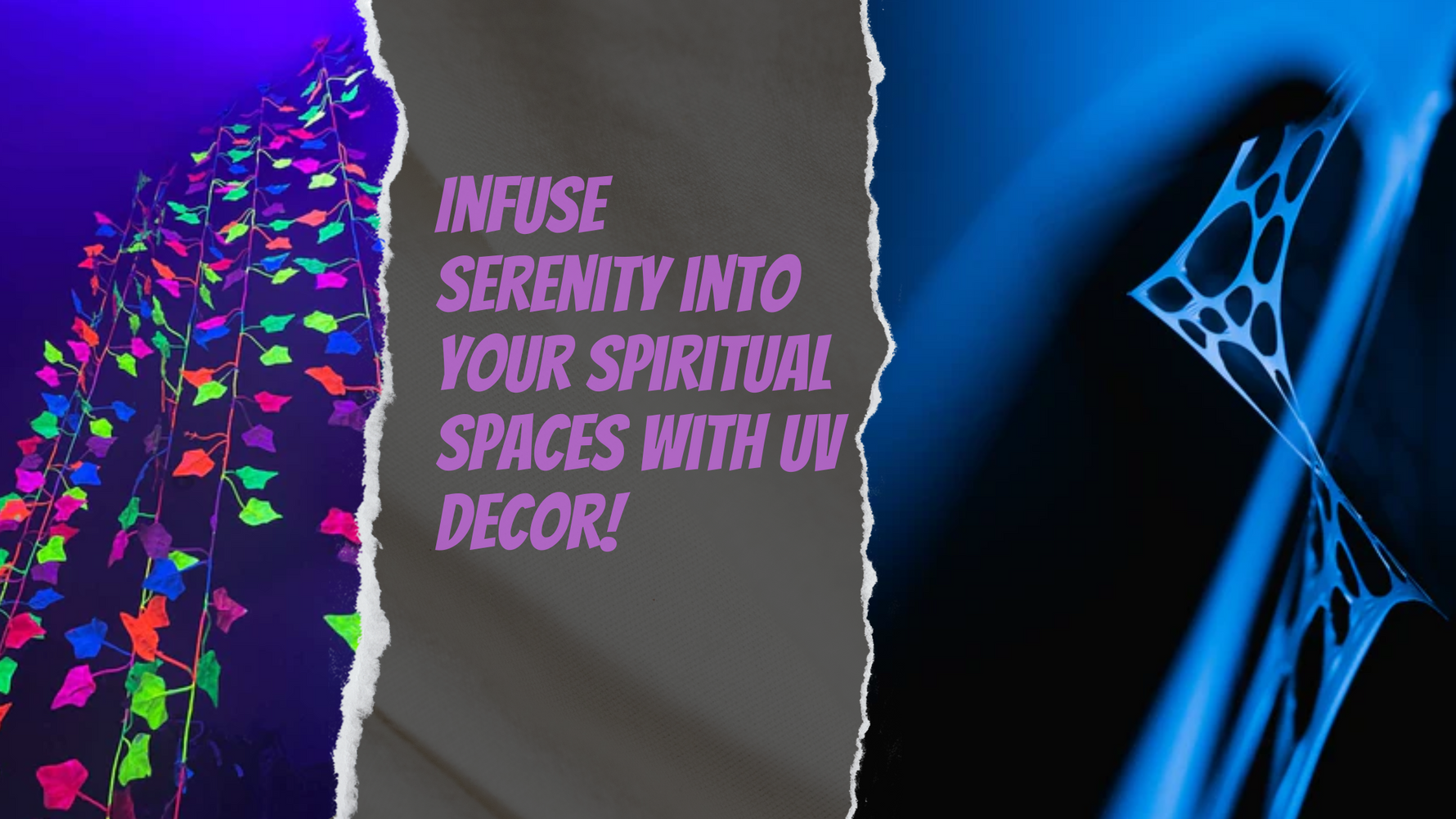 Enlightened Ambiance: Harnessing Serenity with UV Decor in Your Spiritual Spaces