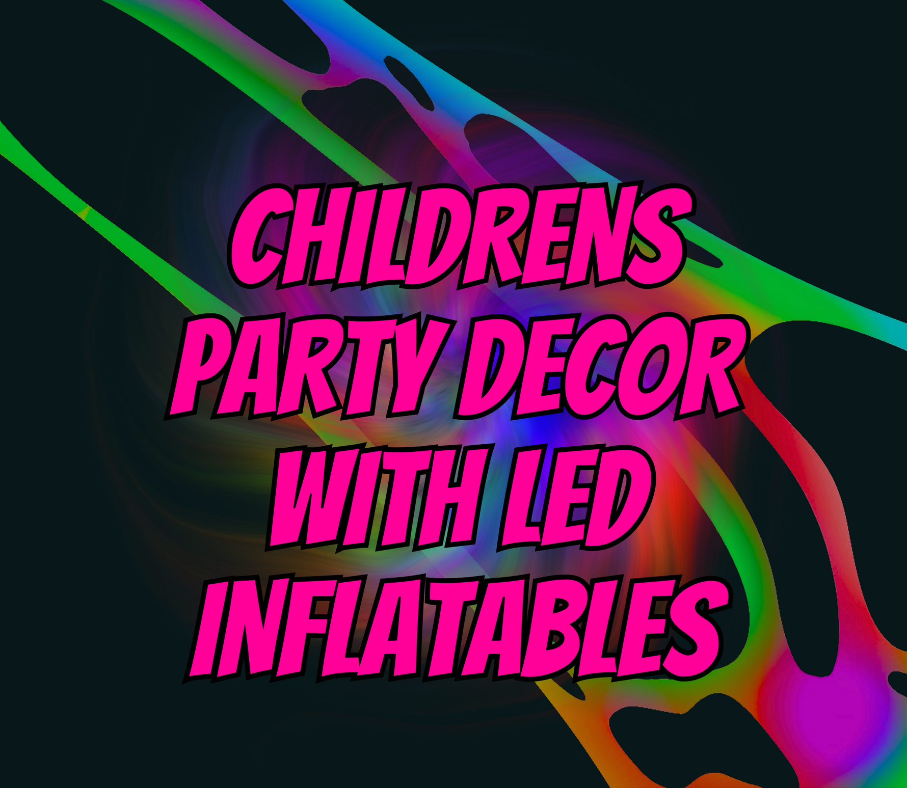 Whimsical LED Inflatable Decorations for Your Child’s Party