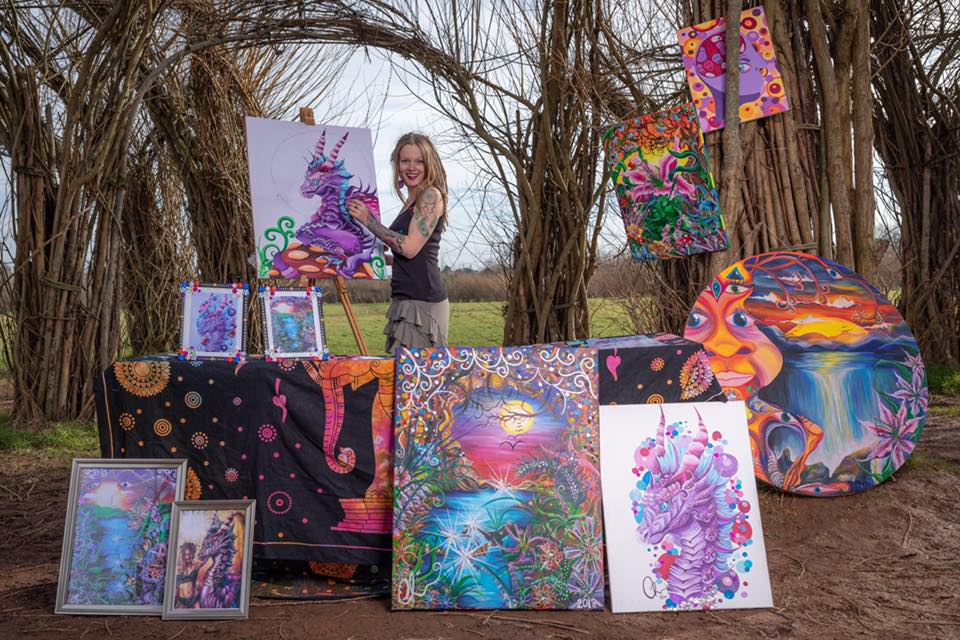 Colourful Mythical Wonderland Art