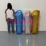 Oversized inflatable letters for immersive themed event and festival decoration
