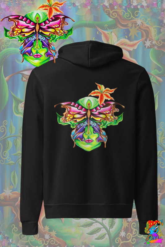 Unisex Psychedelic Tree Spirit Hoodie