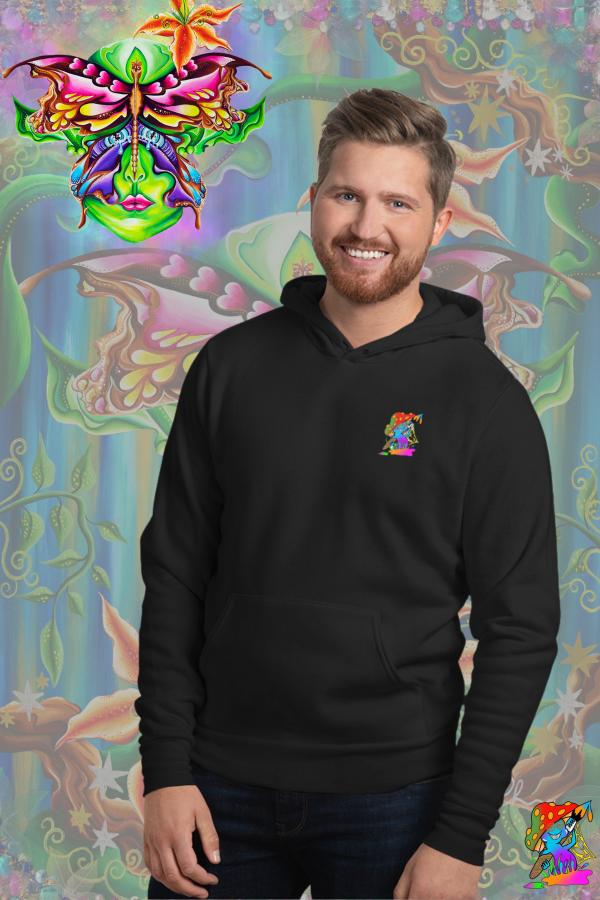 Unisex Psychedelic Tree Spirit Hoodie