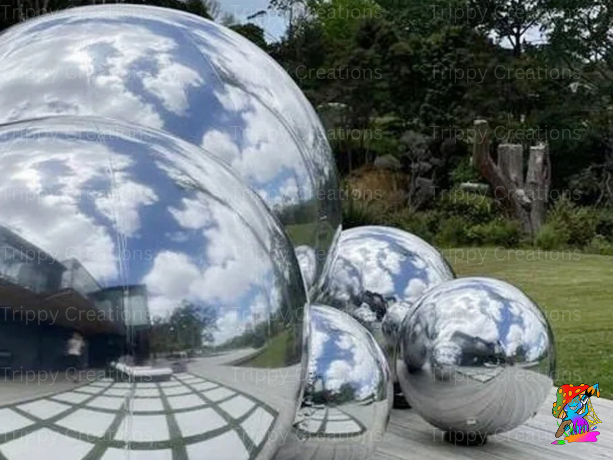 Pack of 5 Giant Inflatable Ball Decorations – 2ft to 8ft