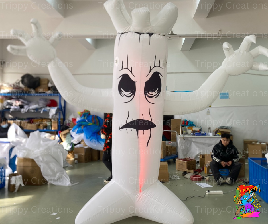 3m giant inflatable cartoon ghost decoration for Halloween parties