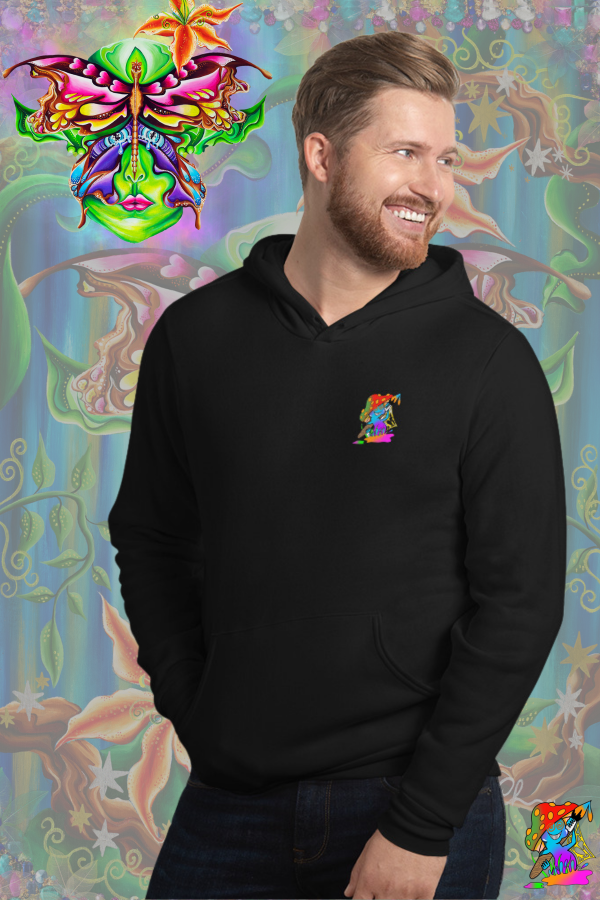 Unisex Psychedelic Tree Spirit Hoodie