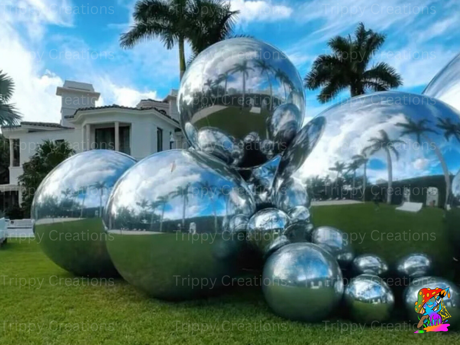 PVC waterproof outdoor large balls for display