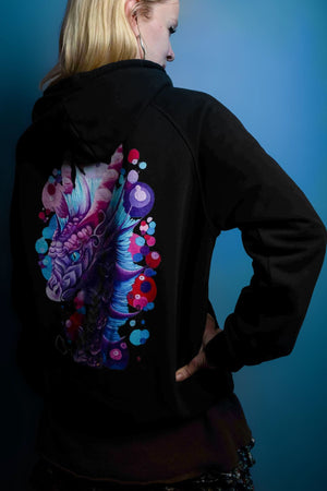 Bubble Gum Dragon Unisex Hoodie