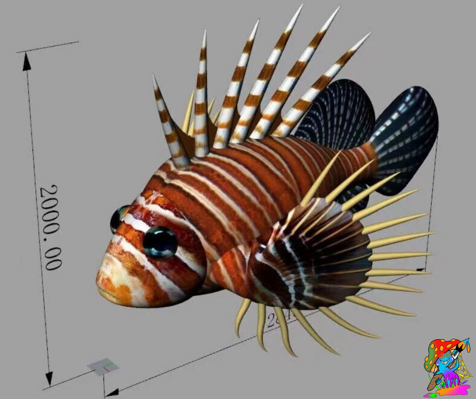 large inflatable hanging fish for festivals