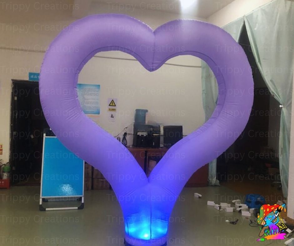 Giant Valentine’s Day inflatable party prop