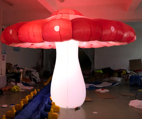 Giant LED Inflatable Mushroom Party Decorations