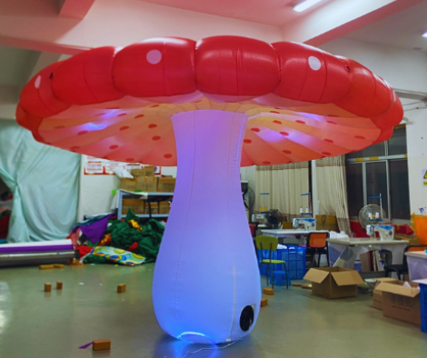 Giant LED Inflatable Mushroom Party Decorations