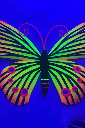 UV-Reactive Butterfly Party And Event Decorations