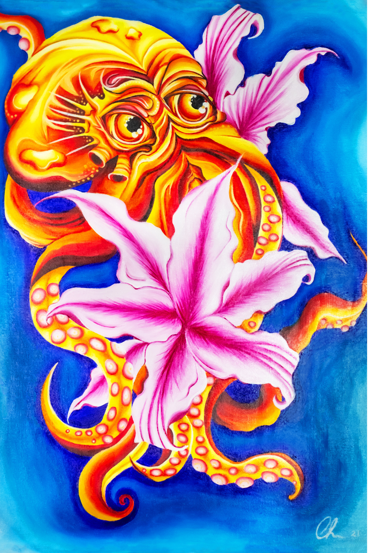 Enigmatic Charm Print