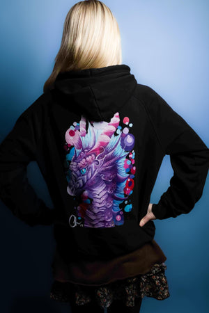 Bubble Gum Dragon Unisex Hoodie