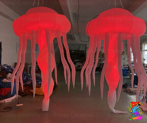 Giant LED Inflatable Jelly-Fish Decorations