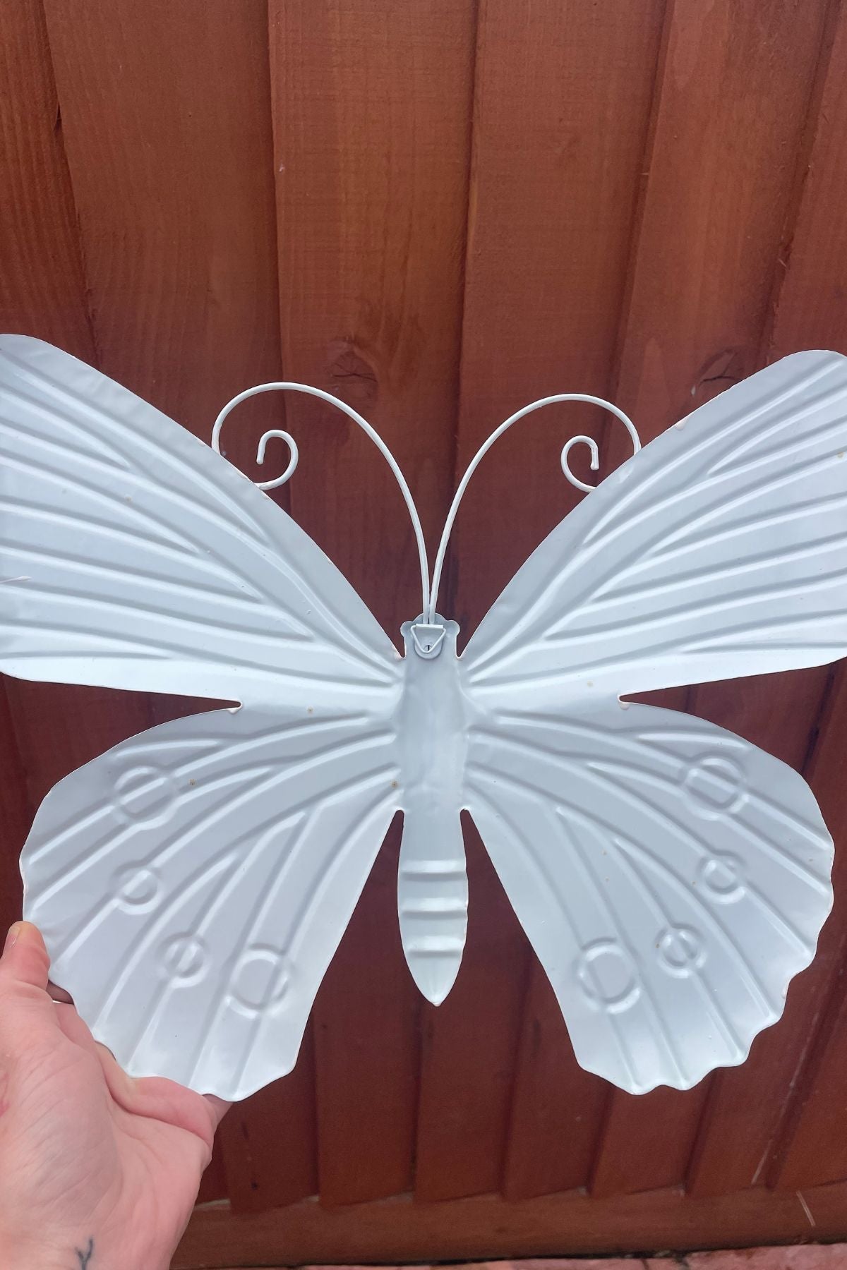 DIY 'Paint your own' butterfly decorative prop