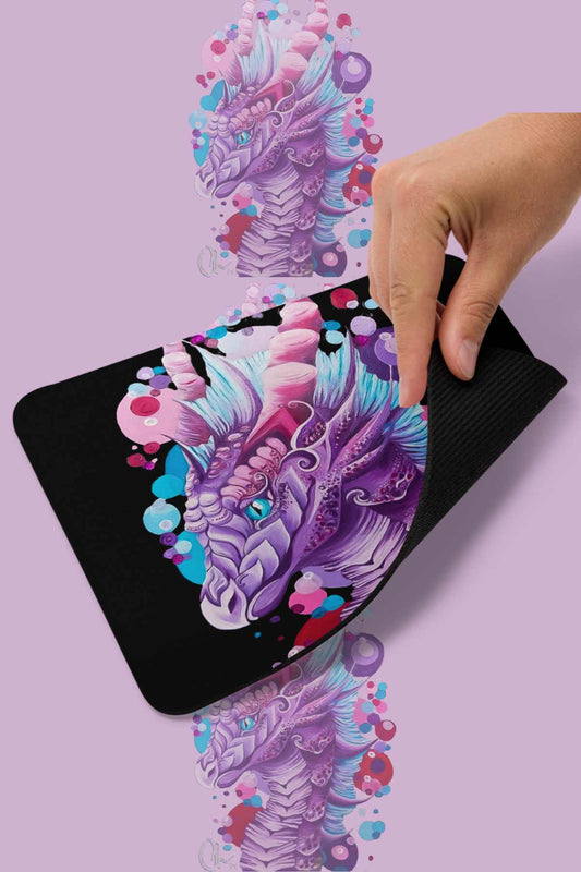 Bubble Gum Dragon Mouse pad