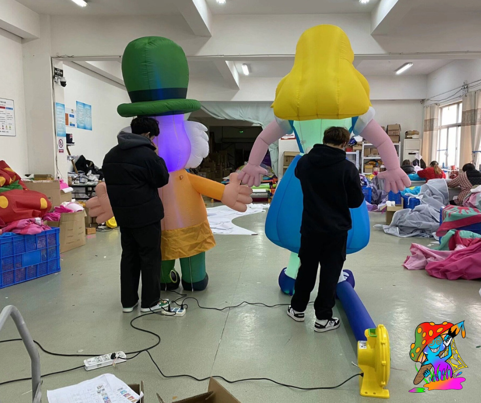 Alice And Mad Hatter Inflatable Party And Event Decorations