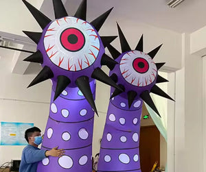 LED Inflatable Eye Monster Decoration