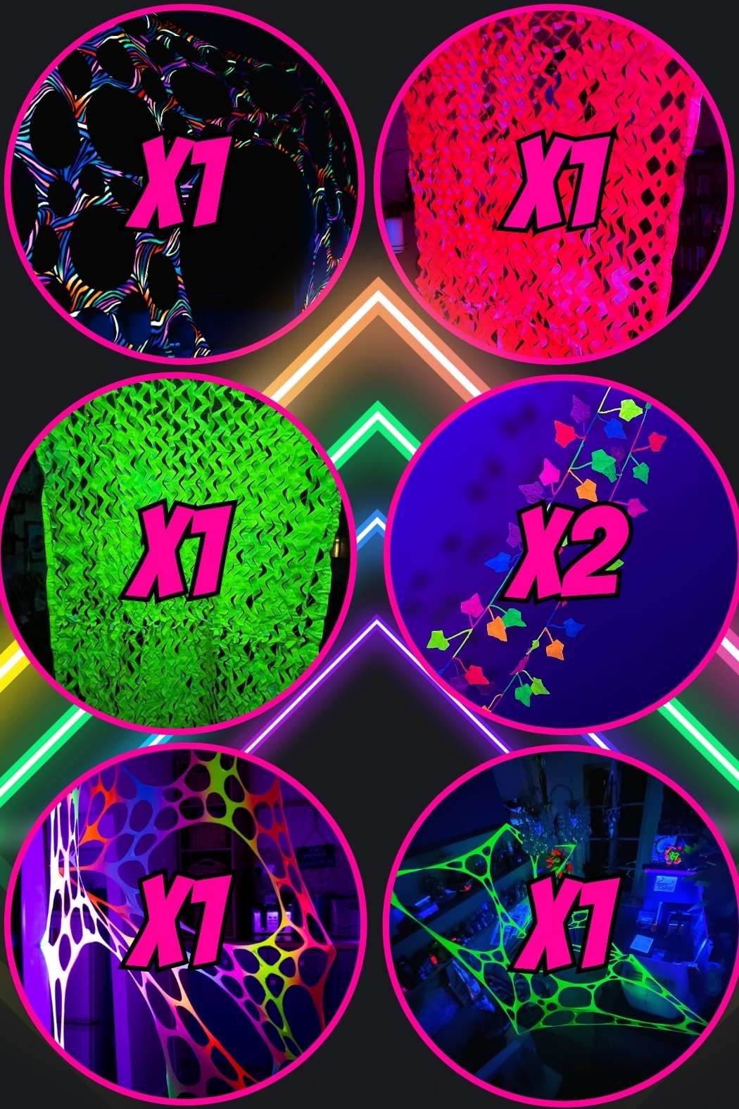 The Ultimate Rainbow Glow Party Bundle Pack