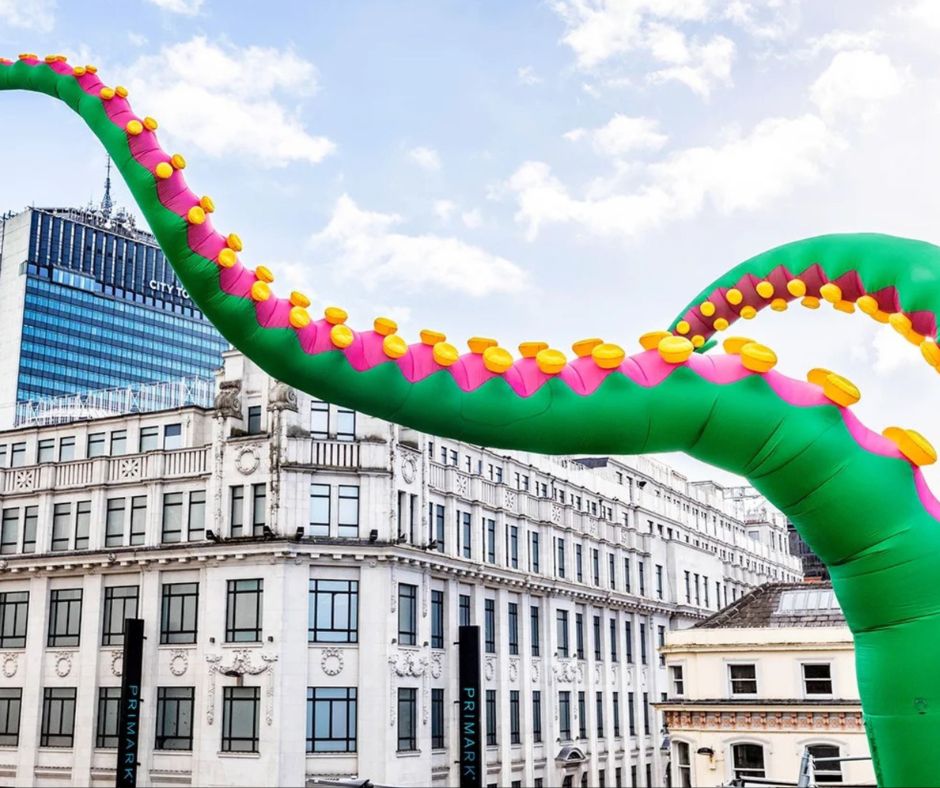 large tentacle inflatable 