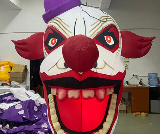 halloween clown inflatable