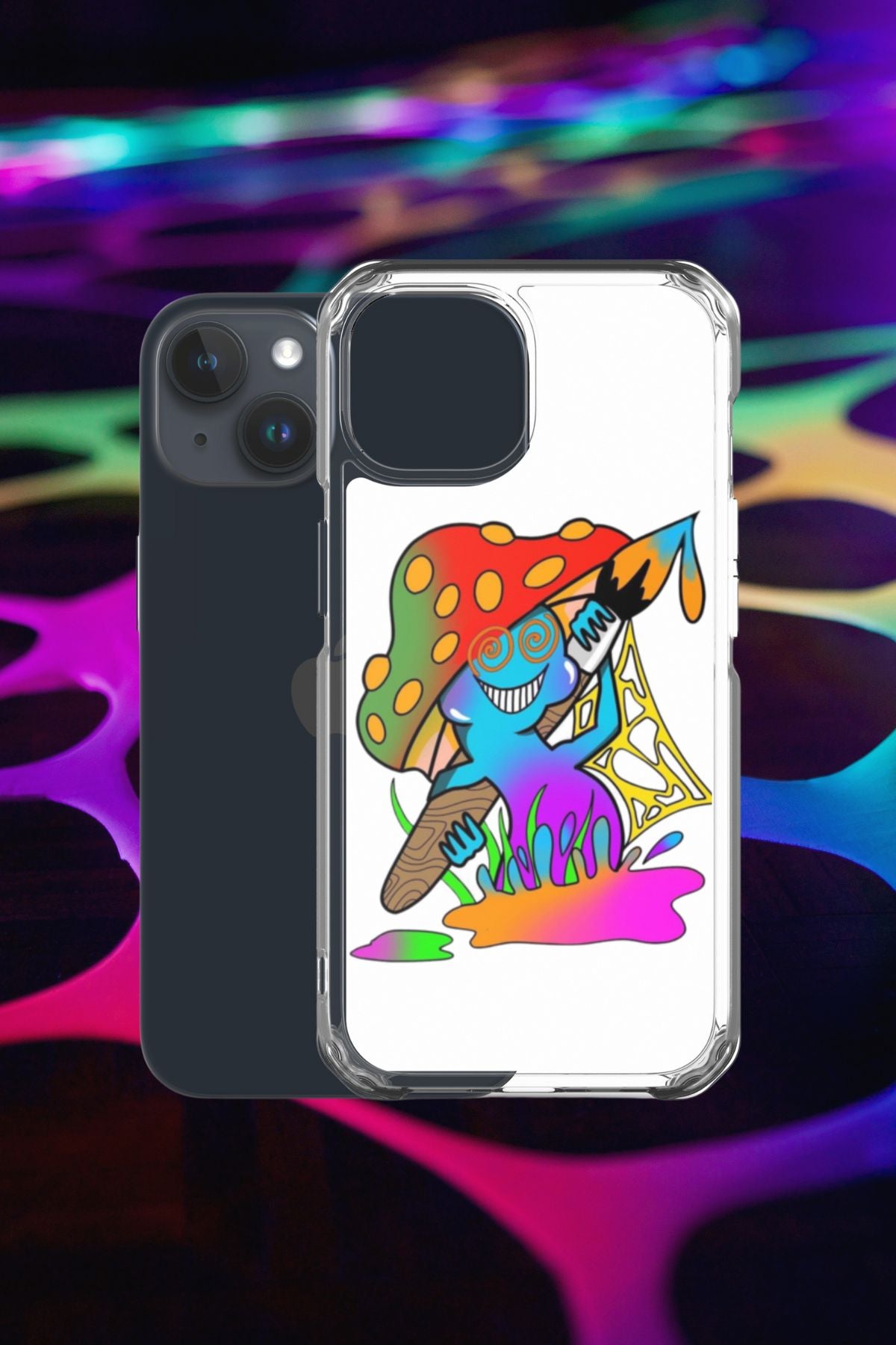 Psychedelic Mushroom Phone Case For Iphone