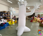 Halloween inflatable cartoon ghost for indoor and outdoor use