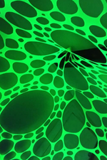 Spooky glowing Halloween props for themed events