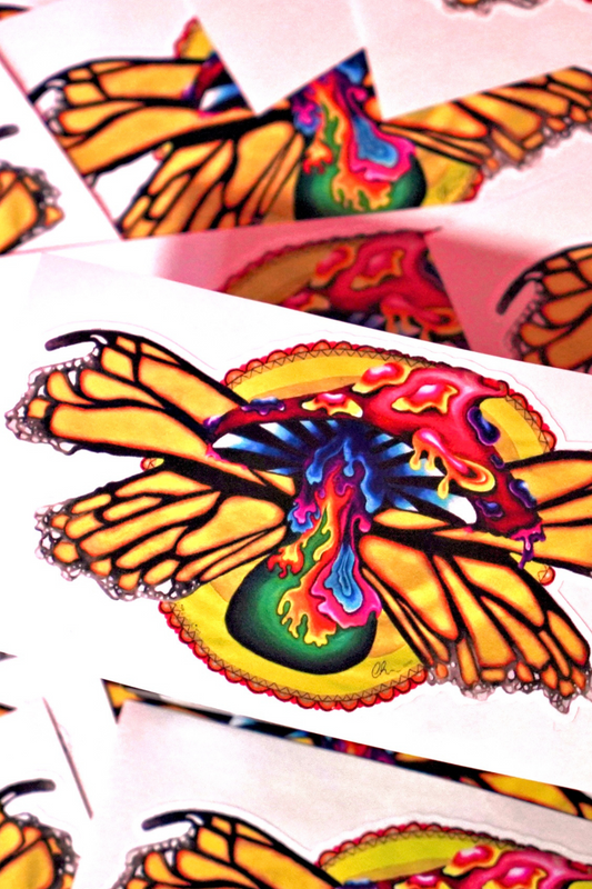 Psychedelic Mushroom Stickers
