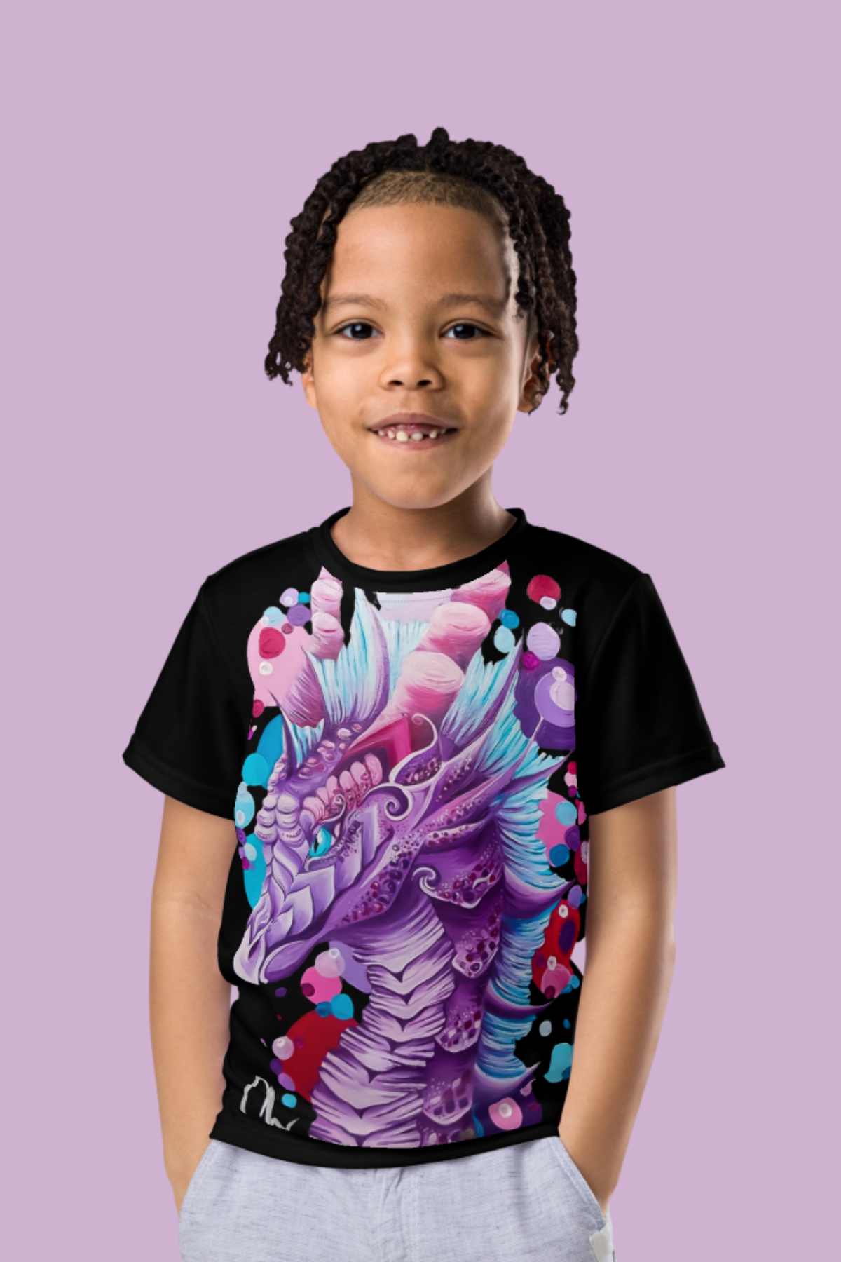 Kids crew neck t-shirt