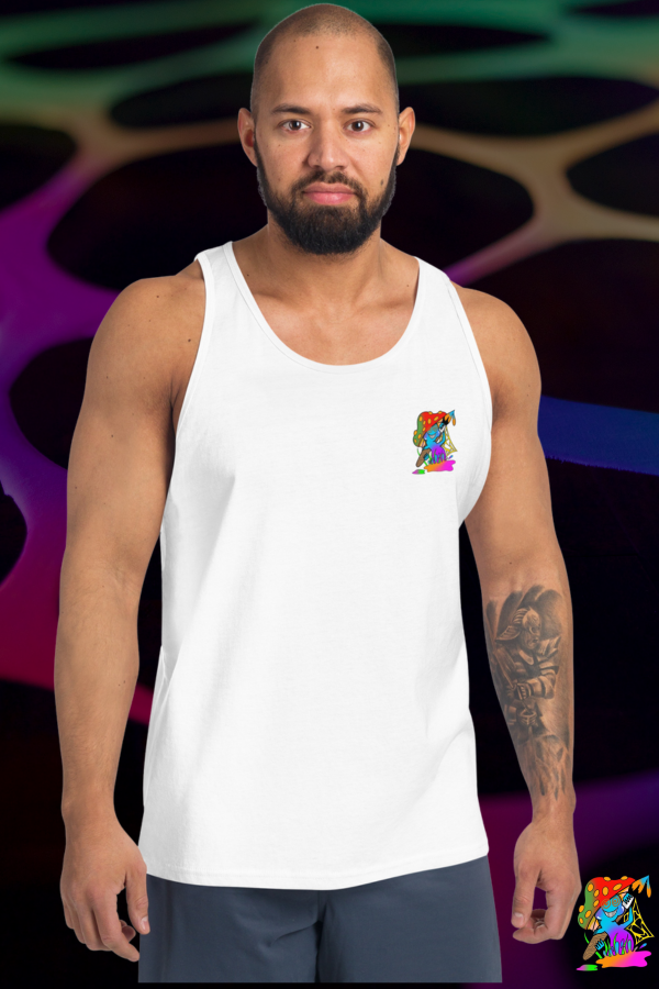 Mens Psychedelic Mushroom Tank Top