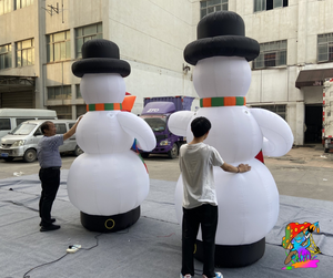 inflatable snowman decoration for christmas party