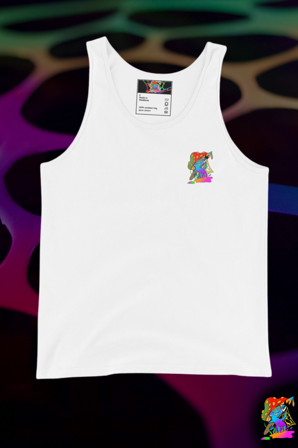 Mens Psychedelic Mushroom Tank Top