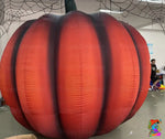 giant inflatable pumpkin prop for spooky venue decor