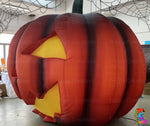 Halloween inflatable pumpkin decoration for outdoor displays