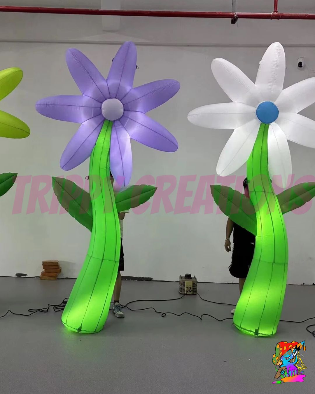 Giant 3.5m Inflatable Flower Decorations