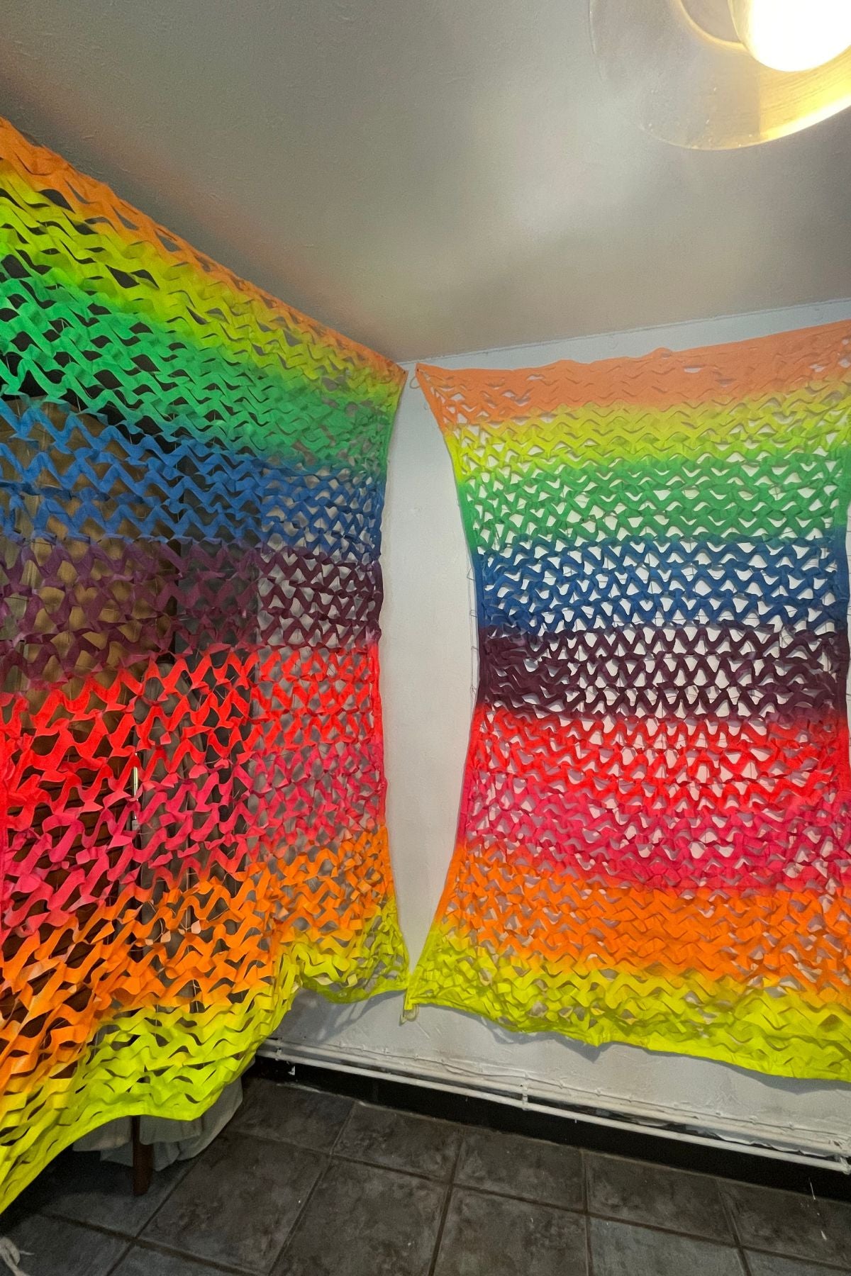 Bundle Pack UV Rainbow Camo Net Decorations