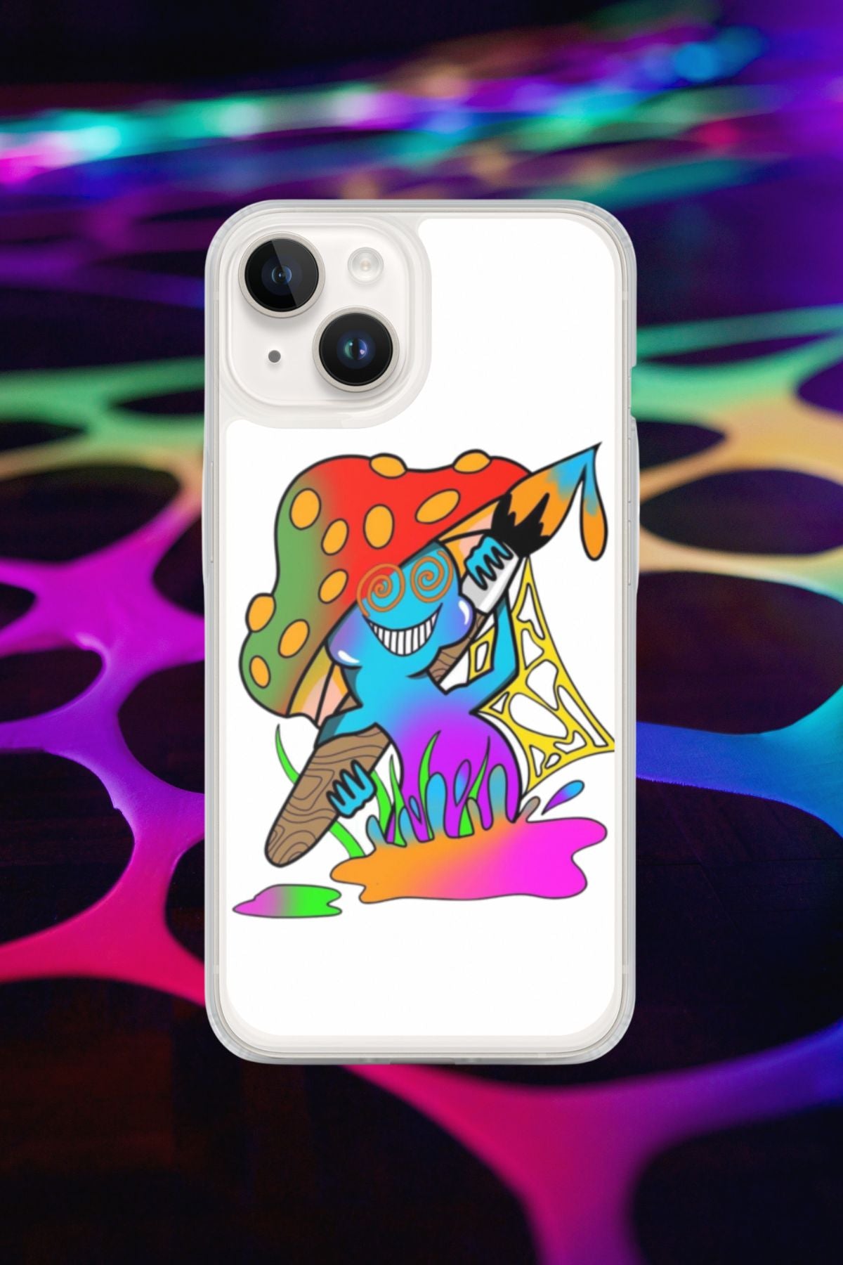 Psychedelic Mushroom Phone Case For Iphone