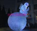 3m and 6m inflatable astronaut moon decoration